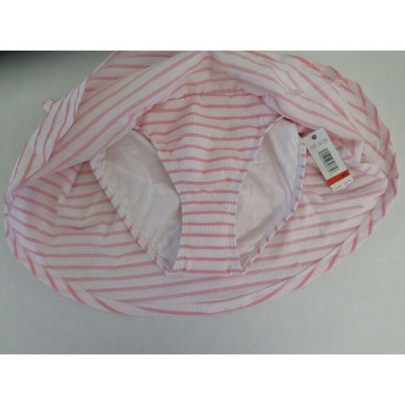 Anne Cole Studio Women's Sz XS Beach Bunny Striped Bralette Top & Skirted Bottom - Picture 9 of 10
